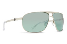 Von Zipper Skitch Sunglasses - Silver Gloss - Green Silver Gradient - SKI-SEH