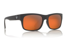 Dragon Tailback H2O Sunglasses - Matte Black - Rose Gold Ion