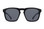 Von Zipper Banner Sunglasses - Black Satin - Grey - BAN-BKS