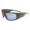Black Flys Sonic 2 Floating Sunglasses - Matte Black - Green Blue Mirror Polar