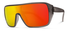 Electric Blast Shield Sunglasses - Matte Smoke - OHM Grey Fire Chrome - 153-30658