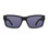 Von Zipper Fulton Sunglasses - Black Smoke Satin - Wild Vintage Grey Polarized - FUL-PSV