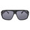 Black Flys Flycoholic Sunglasses - Shiny Black - Smoke Polarized Lenses