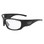Black Flys Fly Defense Safety Glasses - Matte Black - Clear Z87
