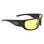 Black Flys Fly Defense Safety Glasses - Matte Black - Yellow Z87
