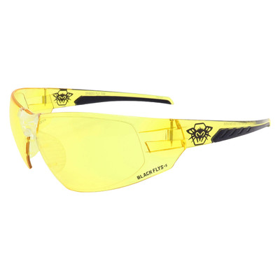 Black Flys Sparxx Fly Too Safety Glasses - Yellow Z87
