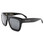 Black Flys Noodles Fly Sunglasses - Shiny Black - Smoke Polarized Lens