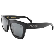 Black Flys Noodles Fly Sunglasses - Matte Black - Smoke Lens