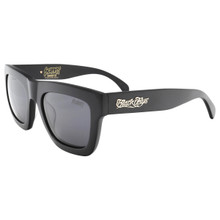 Black Flys Scummy Bandito Sunglasses - Matte Black - Smoke Polarized Lens