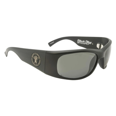 Black Flys Fly Ballistics Sunglasses - Hogs and Heifers LTD Edition Matte Black - Polarized