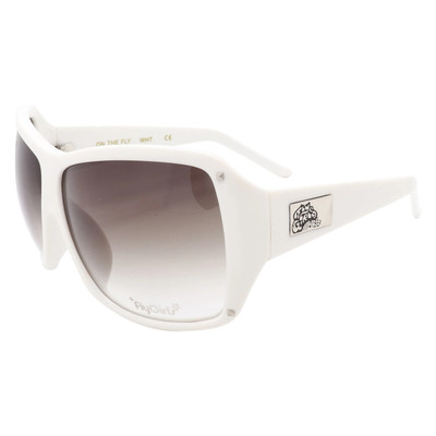 Flygirls On The Fly Sunglasses - White - Grey Gradient