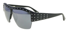 Flygirls Chariot Fly Sunglasses - Shiny Black - Silver Mirror - LTD