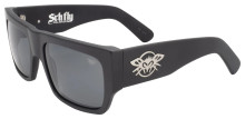 Black Flys SRH Fly Sunglasses - Matte Black - Smoke Polar