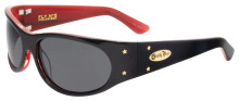 Black Flys Fly No. 5 sunglasses - shiny black red/ polarized