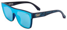 Black Flys Mono Fly CJ Barham Sunglasses - Blue Zebra - Blue Mirror