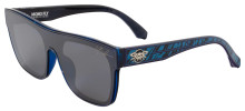 Black Flys Mono Fly CJ Barham Sunglasses - Blue Zebra - Smoke Lens