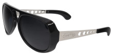 Black Flys King Fly sunglasses - black/chrome - polarized