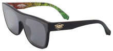 Black Flys Choloha Mono Fly X Sullen Sunglasses - Mt Black  - Smoke Lens