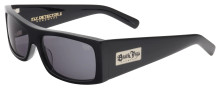 Black Flys Fly Detector 2 sunglasses - shiny black/ smoke lens