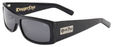 Black Flys Dagger Fly/ Fly Detector 2 sunglasses - shiny black/ smoke 