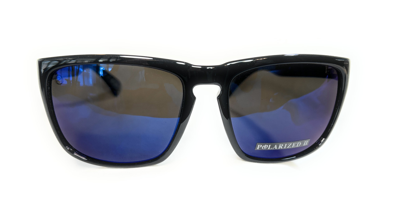 小物 KNOXVILLE XL S MATTE BLACK BLUE LENS Electric Knoxville Sport Sunglasses