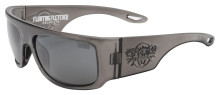 Black Flys Floating Fletcher Sunglasses - Crystal Grey - Smoke Polarized