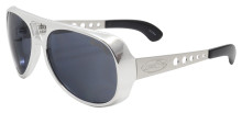 Black Flys Sublime King Fly sunglasses - Chr w/Smoke Polar lenses