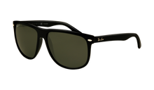 Ray Ban RB4147 sunglasses - black/ crys grn polarized