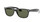 Ray Ban New Wayfarer sunglasses - RB2132 blk/crys grn 55mm 