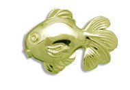 Fantail Goldfish Brooch SS