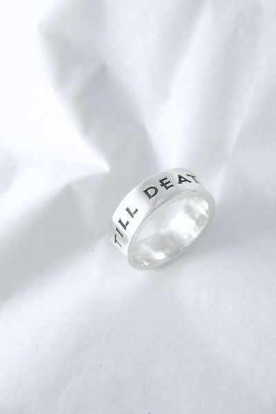 till death do us part ring