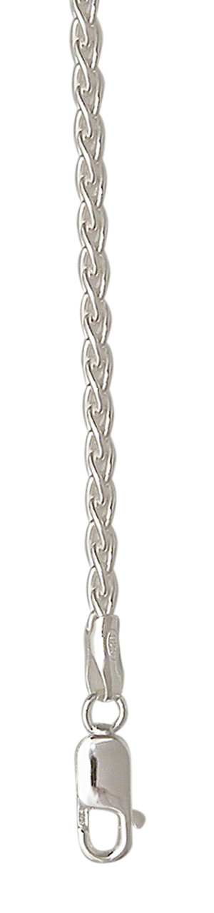 Sterling Silver - 1.5mm Wheat Chain 