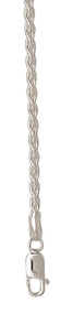 Sterling Silver - 3mm Wheat Chain