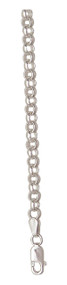 Sterling Silver 4 mm Rolo Chain
