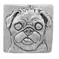 Pug Brooch