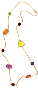 Multi Stone Necklace