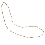 14k Gold Twisted 20 Necklace