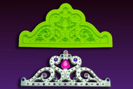 Majestic Tiara Mold--Marvelous Molds Silicone Mold