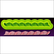 Fanfare Border--Marvelous Molds Silicone Mold