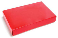 1# FOLDING COVER RED 9 5/8" X 6 1/8 X 1 1/8" --PKG/25. REQUIRES SEPARATE BASE.