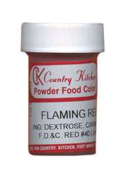CK POWDERED COLOR-FLAMING RED-9 grams