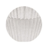 WHITE CANDY CUP #5--1-1/4" Base, 3/4"" Wall--PKG/200