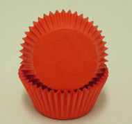 RED BAKING CUPS--2" Base, 1-1/4" Wall---BOX/500