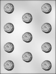 1-1/4" DEEP ROSE CHOCOLATE CANDY MOLD