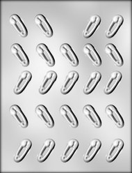 1-3/8" SAFETY PIN CHOCOLATE CANDY MOLD