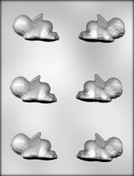 2-1/2" 3D BABY ANGEL CHOCOLATE CANDY MOLD