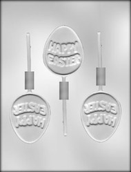 3" EASTER EGG SUCKER CHOCOLATE CANDY MOLD