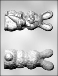 6" BUNNY W/CARROT -3D CHOCOLATE CANDY MOLD