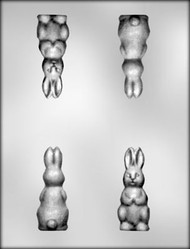 3" RABBIT -3D CHOCOLATE CANDY MOLD