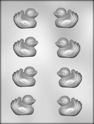 2" 3D DUCK CHOCOLATE CANDY MOLD